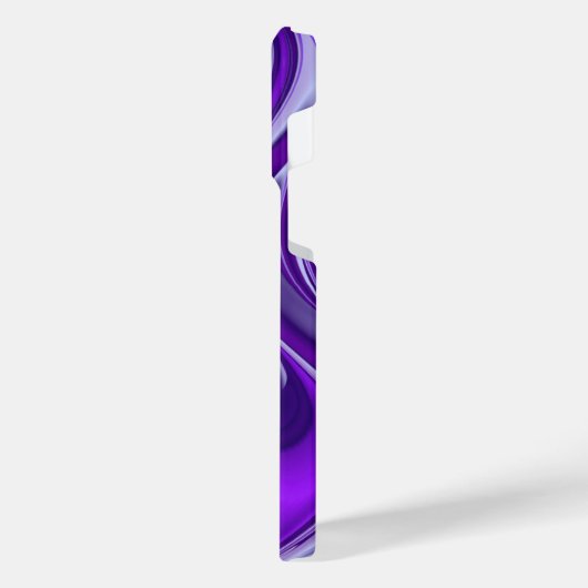 Paarse regenboogdromen iPhone hoesje (Linkerkant)