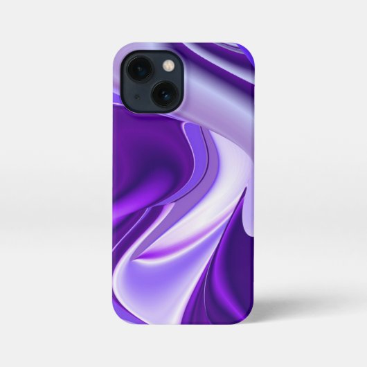 Paarse regenboogdromen iPhone hoesje (Achterkant)