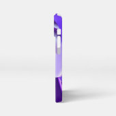 Paarse regenboogdromen iPhone hoesje (Linkerkant)