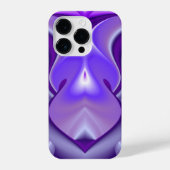 Paarse regenboogdromen iPhone hoesje (Achterkant)