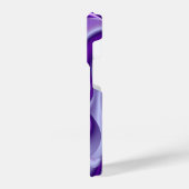 Paarse regenboogdromen iPhone hoesje (Linkerkant)