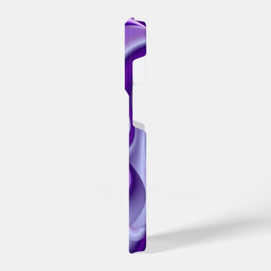 Paarse regenboogdromen iPhone hoesje (Linkerkant)