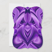 Paarse regenboogdromen kaart (Voorkant)