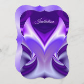 Paarse regenboogdromen kaart (Voorkant / Achterkant)