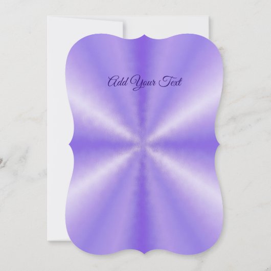 Paarse regenboogdromen kaart (Achterkant)