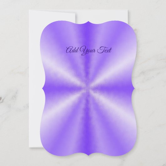 Paarse regenboogdromen kaart (Achterkant)