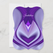 Paarse regenboogdromen kaart (Voorkant)