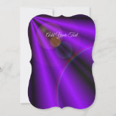 Paarse regenboogdromen kaart (Achterkant)