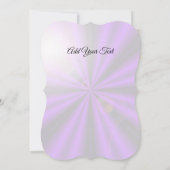 Paarse regenboogdromen kaart (Achterkant)