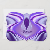 Paarse regenboogdromen kaart (Voorkant)