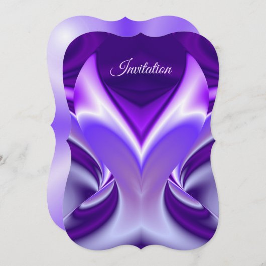 Paarse regenboogdromen kaart (Voorkant / Achterkant)