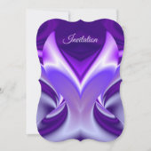 Paarse regenboogdromen kaart (Voorkant)