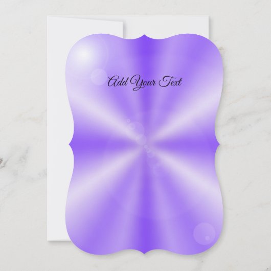 Paarse regenboogdromen kaart (Achterkant)