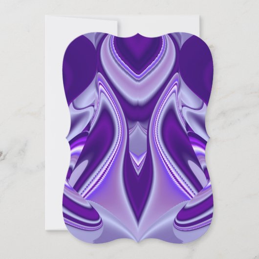 Paarse regenboogdromen kaart (Voorkant)