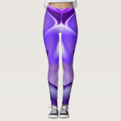 Paarse regenboogdromen leggings (Voorkant)