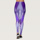 Paarse regenboogdromen leggings (Achterkant)