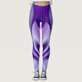 Paarse regenboogdromen leggings (Voorkant)