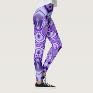 Paarse regenboogdromen leggings