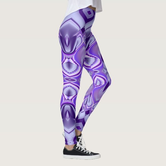 Paarse regenboogdromen leggings (Rechts)