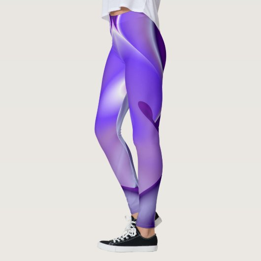 Paarse regenboogdromen leggings (Links)