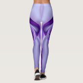 Paarse regenboogdromen leggings (Achterkant)