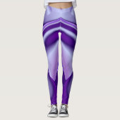 Paarse regenboogdromen leggings (Voorkant)