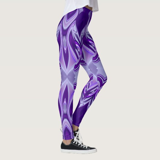 Paarse regenboogdromen leggings (Rechts)