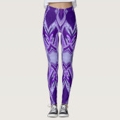Paarse regenboogdromen leggings (Voorkant)