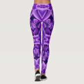 Paarse regenboogdromen leggings (Achterkant)
