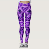 Paarse regenboogdromen leggings (Voorkant)