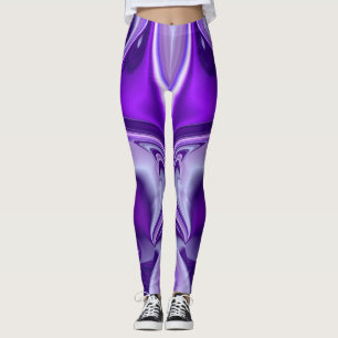 Paarse regenboogdromen leggings