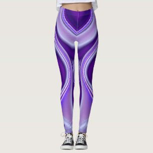 Paarse regenboogdromen leggings
