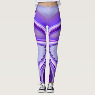 Paarse regenboogdromen leggings