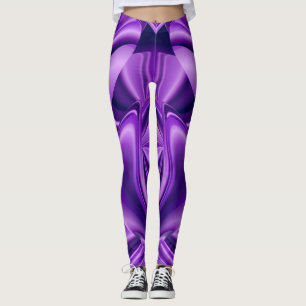 Paarse regenboogdromen leggings