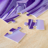 Paarse regenboogdromen legpuzzel (Zijkant)