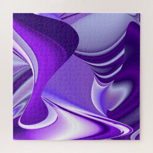 Paarse regenboogdromen legpuzzel (Horizontaal)