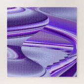 Paarse regenboogdromen legpuzzel (Horizontaal)