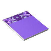 Paarse regenboogdromen notitieblok (Schuin)