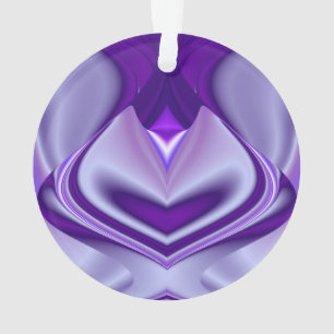Paarse regenboogdromen ornament