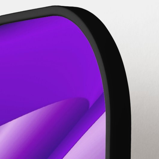 Paarse regenboogdromen pickleball paddle (Links Detail)