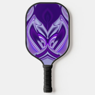 Paarse regenboogdromen pickleball paddle