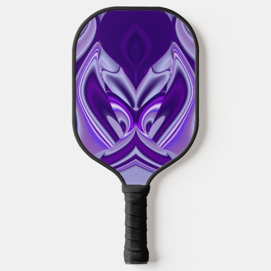 Paarse regenboogdromen pickleball paddle (Voorkant)