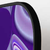 Paarse regenboogdromen pickleball paddle (Links Detail)