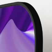 Paarse regenboogdromen pickleball paddle (Links Detail)