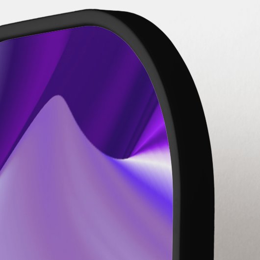 Paarse regenboogdromen pickleball paddle (Links Detail)