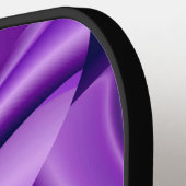 Paarse regenboogdromen pickleball paddle (Links Detail)