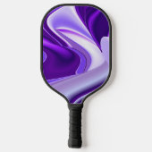 Paarse regenboogdromen pickleball paddle (Achterkant)