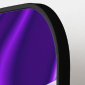 Paarse regenboogdromen pickleball paddle (Links Detail)