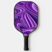 Paarse regenboogdromen pickleball paddle (Voorkant)