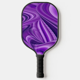 Paarse regenboogdromen pickleball paddle
